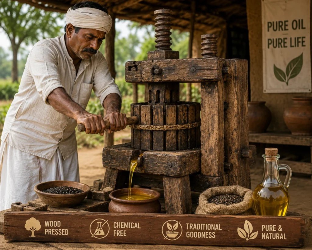 Wood Pressed Oil